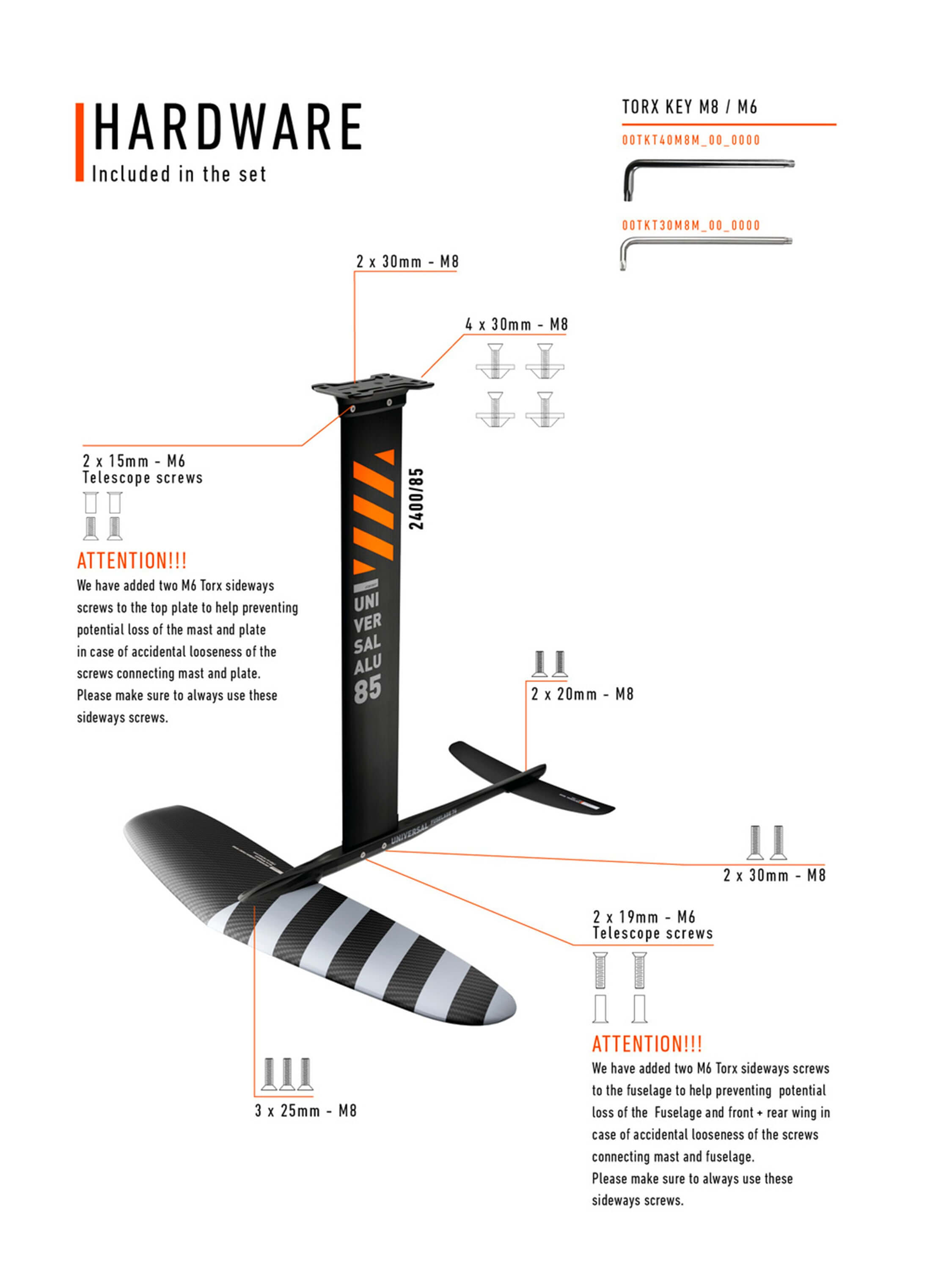 RRD Universal Front Wing 1750 cm²